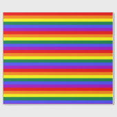 LGBT-Farben intensiv Geschenkpapier (Flach)