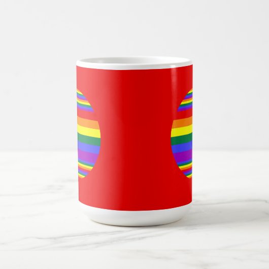 LGBT-Farben Kaffeetasse (Mittel)