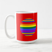 LGBT-Farben Kaffeetasse (Links)