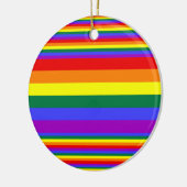 LGBT-Farben Keramik Ornament (Links)