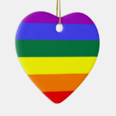 LGBT-Farben Keramik Ornament (Rechts)