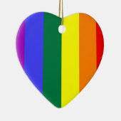LGBT-Farben Keramik Ornament (Rechts)