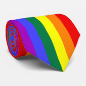 LGBT-Farben Krawatte (Gerollt)