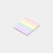 LGBT-Farben Post-it Klebezettel (angewinkelt)
