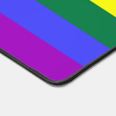 LGBT-Farben Schreibtischunterlage (Ecke)