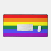 LGBT-Farben Schreibtischunterlage (Tastatur & Maus)