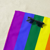 LGBT-Farben Strandtuch (Beispiel)