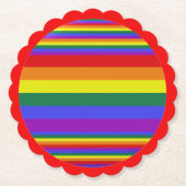 LGBT-Farben Untersetzer (Vorderseite)