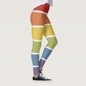 LGBT-Farbrücklauf Leggings (Rechts)