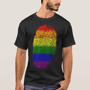 LGBT Fingerprint T-Shirt