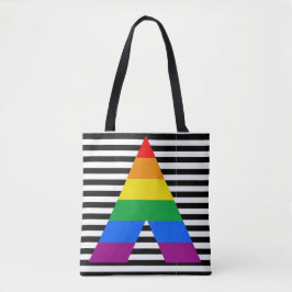 LGBT-Flag-Farben mit alleiniger Druckfunktion Tasche
