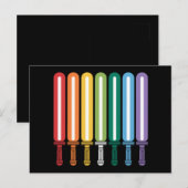 LGBT Flag Gay Pride Postkarte (Vorne/Hinten)