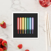 LGBT Flag Gay Pride Serviette (Beispiel)