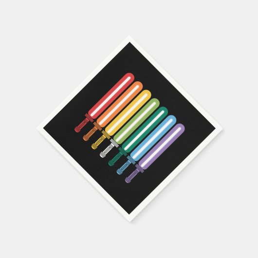 LGBT Flag Gay Pride Serviette (Ecke)