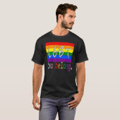 LGbt Flag Gay You Belong Pride Month Rainbow Lesbi T-Shirt (Vorne ganz)