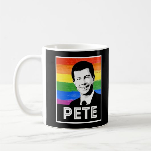 LGBT-Flag Kaffeetasse (Links)