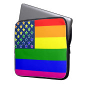 Lgbt Flag Laptopschutzhülle (Vorderseite Links)