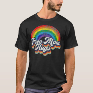 LGBT-Flag LGBT-Flag LGBT-Preis für gratis Mama Hug T-Shirt