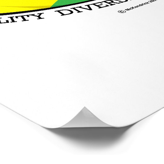 LGBT-Flag Poster (Ecke)