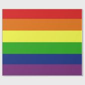 LGBT-Flag-Rainbow-Geschenkpapier Geschenkpapier (Flach)