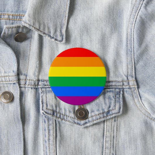 LGBT-Flag / Regenbogenflagge Button (Beispiel)