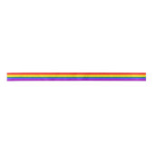 LGBT+-Flag Satinband (Vorderseite)