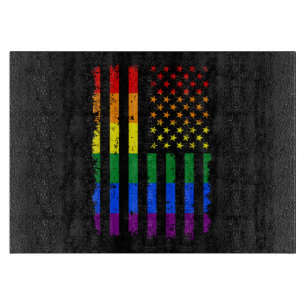 LGBT-Flagge Gay Pride Monat Transgender Schneidebrett