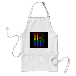 LGBT-Flagge Gay Pride Monat Transgender Schürze