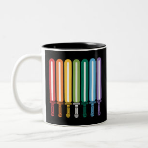 LGBT-Flagge Gay Pride  Zweifarbige Tasse