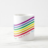 LGBT-Flagge Kaffeetasse (Mittel)
