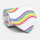 LGBT-Flagge Krawatte (Gerollt)