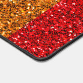 LGBT-Flagge lebhafte Glitzern für Regenbogen-Glitz Schreibtischunterlage (Ecke)