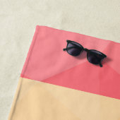 LGBT-Flagge Regenbogenlinien geometrisches Maschen Strandtuch (Beispiel)