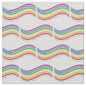 LGBT-Flagge Stoff (Muster)