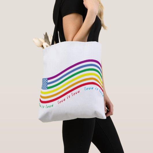 LGBT-Flagge Tasche (Von Nahem)