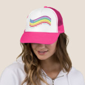 LGBT-Flagge Truckerkappe (Beispiel)
