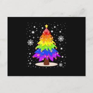 LGBT-Flagge Weihnachtsbaum Frohe Weihnachten Schwu