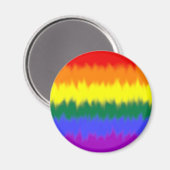 LGBT+ Flaggenmagnet Magnet (Vorderseite/Rückseite)
