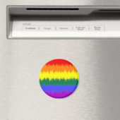 LGBT+ Flaggenmagnet Magnet (In Situ (Geschirrspüler))
