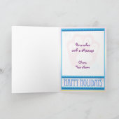 LGBT frohe Feiertage Karte (Innenseite)