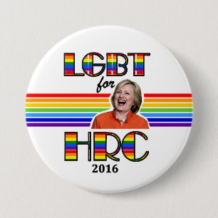 LGBT für Hillary Button