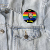 LGBT für Hillary Clinton Button (Beispiel)