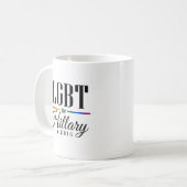LGBT FÜR HILLARY —.pnnn Kaffeetasse (Vorderseite Links)