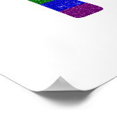 LGBT für Liebe, Liebe für alle Poster (Ecke)