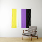 LGBT für nicht binäre Flag Wandteppich (Beispiel)