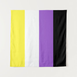 LGBT für nicht binäre Flag Wandteppich