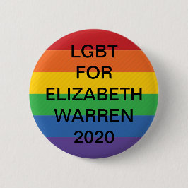 LGBT für Präsidenten 2020 Knopf Elizabeth-Waren Button