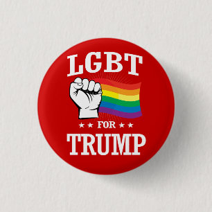 LGBT FÜR TRUMP BUTTON