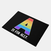 LGBT FUßMATTE (Schrägansicht)