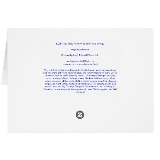 LGBT Gay (Rückseite Horizontal)